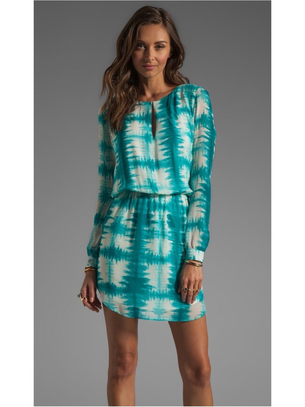 Rory Beca Revolve Tie Dye Silk Dress Medium